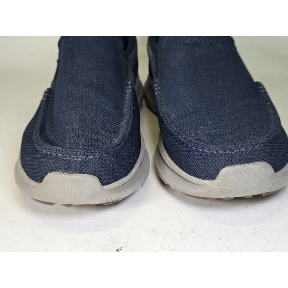 Skechers Pollard Wilfred Sneakers Men's Size 13 Navy Slip Ins Memory Foam Shoes